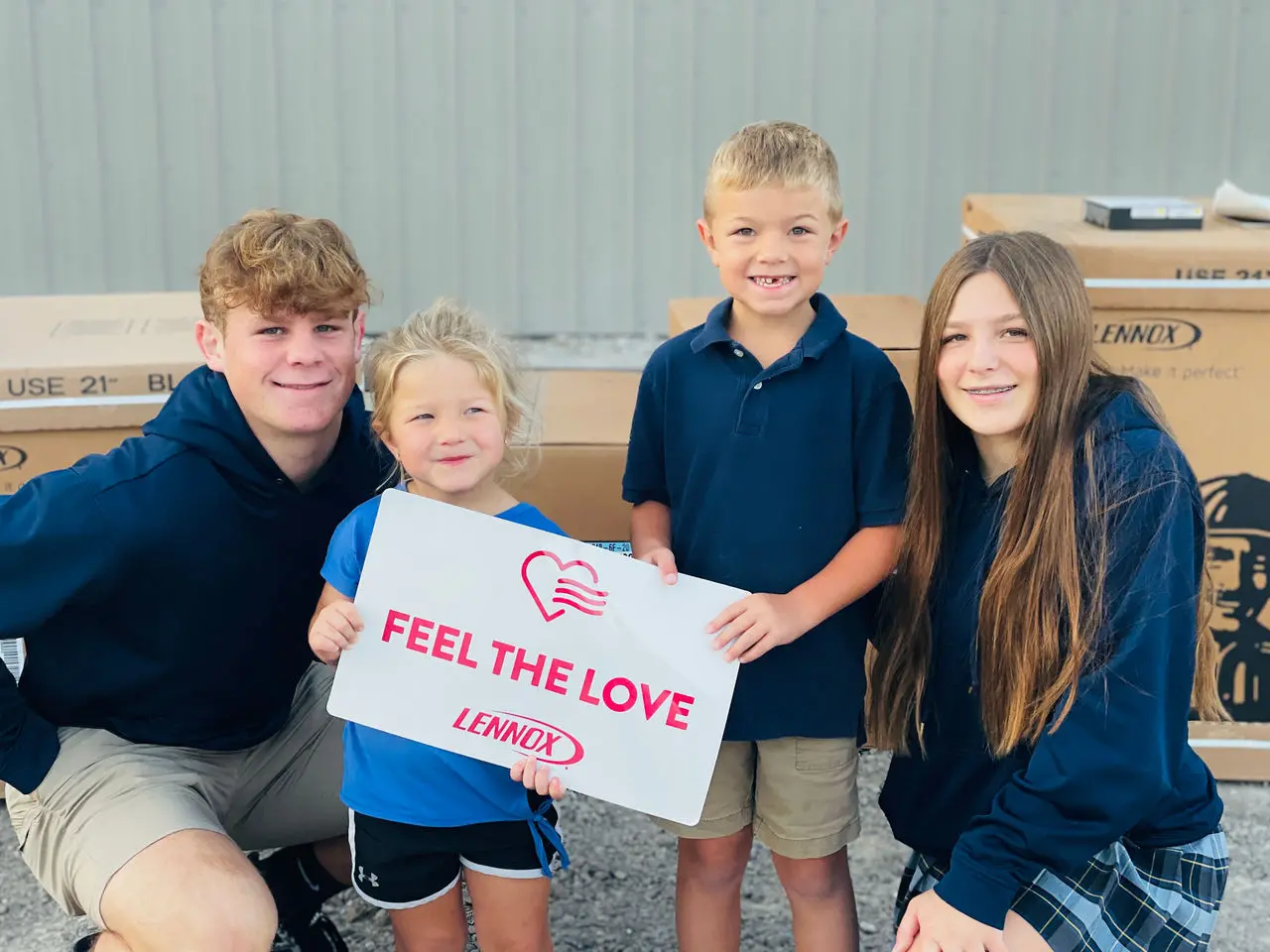 Community installation event during the 2023 Feel the Love program